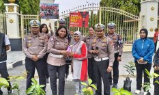 Ribuan Warga CFD Teredukasi! Ditlantas Polda Riau Kampanyekan Tertib Lalu Lintas dan Tanam Kepedulian Lingkungan