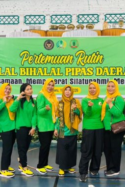 Peringati HUT PIPAS ke-22 dan HBP ke-62, PIPAS Cabang Lapas Narkotika Rumbai Ikuti Halal Bihalal dan Pertandingan Olahraga.
