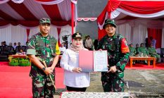 Bupati Kasmarni Tekankan Semangat Gotong Royong saat Membuka TMMD ke-128 di Pinggir