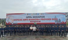 Ikuti Apel Kesiapan Satgas, Kalapas Pekanbaru Tegaskan Komitmen Pemberantasan Narkoba