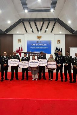 Raih Prestasi Nasional, Lapas Pekanbaru Ikuti Tasyakuran HBP ke-62
