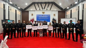 Raih Prestasi Nasional, Lapas Pekanbaru Ikuti Tasyakuran HBP ke-62