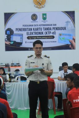 Lapas Pekanbaru Gandeng Disdukcapil Riau, 176 Warga Binaan Ikuti Perekaman Data Kependudukan dan Penerbitan KTP-el