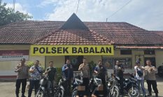 Pura-Pura Berburu”, Polsek Babalan Ungkap Kasus Curanmor, Enam Unit Kendaraan Berhasil Diamankan