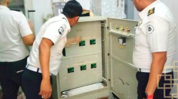 Deteksi Dini Guna Perkuat Keamanan, Seksi Kamtib Laksanakan Pemeliharaan Sarana Pengamanan di Blok Hunian