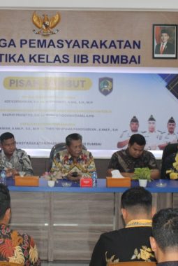 Pelepasan Pejabat Lama Dan Perkenalan Pejabat Baru Lapas Narkotika Rumbai