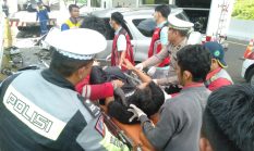 PJR Riau Gerak Cepat Tangani Laka Lantas Ganda di Tol Permai, Satu Korban Meninggal Dunia