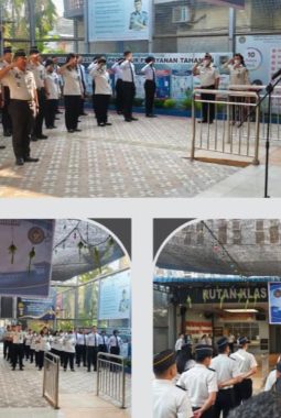 Dalam upaya mewujudkan lingkungan pemasyarakatan yang bersih dan berintegritas.