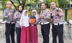 Tanamkan Disiplin dan Cinta Lingkungan Sejak Dini, Ditlantas Polda Riau Gencarkan Police Goes To School di SDN 171 Pekanbaru