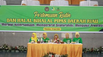 PIPAS Cabang Lapas Pekanbaru Tunjukkan Solidaritas, Meriahkan Halal Bihalal PIPAS Daerah Riau Bersama Kakanwil Ditjenpas