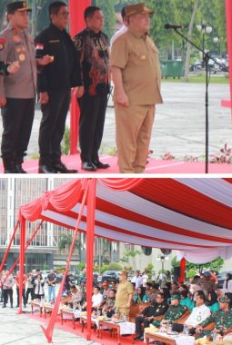 Lapas Narkotika Rumbai Ikuti Apel Kesiapan Satgas Anti Narkoba Provinsi Riau