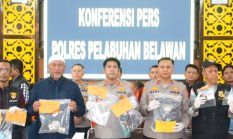 Empat Bulan, 320 Kasus Dibongkar: Polres Belawan Sikat Narkoba dan Kejahatan Jalanan