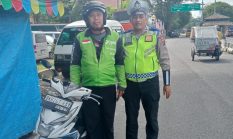 *Program “Polantas Menyapa” Polres Binjai Ajak Warga Tertib Lalu Lintas Cegah Kecelakaan*