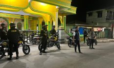 Patroli Skala Besar Brimob Polda Sumut Sasar Titik Rawan Belawan, Ciptakan Rasa Aman Masyarakat