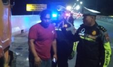 Patroli Malam Sat PJR Tol Permai: Tertibkan Kendaraan di Bahu Jalan, Jaga Keselamatan Pengguna Tol