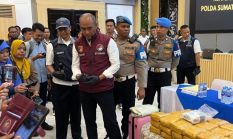 Terbongkar! Sabu 22 Kg Jaringan Malaysia–Aceh Disamarkan dalam Tangki Mobil, Kurir Ditangkap di Parkiran Mal Medan