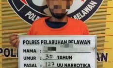 BuKembangkan Kasus, Sat Narkoba Polres Pelabuhan Belawan Tangkap 2 Pengedar dan 5 Pengguna Shabu