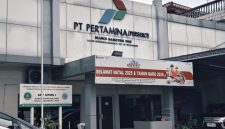 Foto: Kantor Cabang Pemasaran (Marketing Branch) Pertamina Riau, Jl. Sisingamangaraja No. 14, Kelurahan Rintis, Kecamatan Lima Puluh, Kota Pekanbaru, Riau.