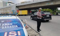 Antisipasi Lonjakan Arus Long Weekend, Ditlantas Polda Riau Sebar Personel di Titik Rawan