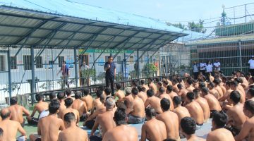 Sehat dan Produktif dari Balik Jeruji: Warga Binaan Lapas Pekanbaru Antusias Ikuti Senam Pagi dan Edukasi Kesehatan Gigi