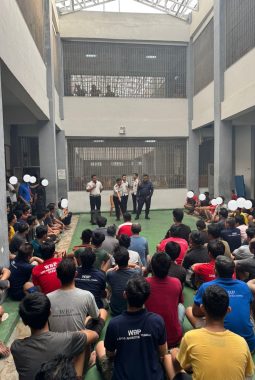 Perketat Keamanan, Lapas Narkotika Rumbai Gelar Sosialisasi dan Penguatan Tata Tertib Bagi Warga Binaan
