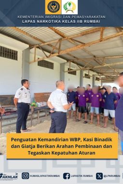 Lapas Pekanbaru Tunjukkan Inovasi Agrobisnis, Sambut Studi Tiru Lapas Bangkinang