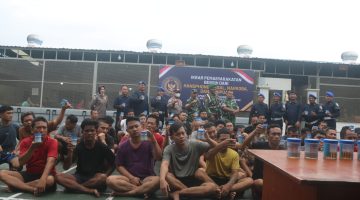 Cegah Narkoba dan Peredaran Handpon Ilegal Serta Penipuan, Lapas Kelas ll A Bagansiapiapi Libatkan TNI-Polri dalam Razia