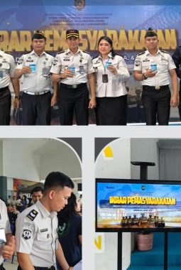Rutan Kelas I Labuhan Deli melaksanakan kegiatan Ikrar Pemasyarakatan dengan tema.