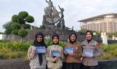 Polisi Menyapa di CFD Pekanbaru, Ditlantas Polda Riau Tebar Edukasi Keselamatan dan Semangat Green Policing