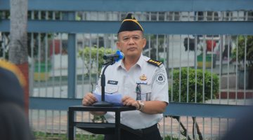 Tegaskan SOP dan Kedisiplinan, Plh. Kalapas Pekanbaru Pimpin Apel Pagi