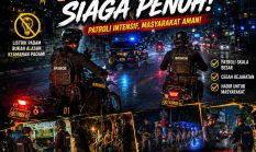 Blackout SUMBAGUT Bikin Kota Gelap, Polda Sumut dan Jajaran Intensifkan Patroli Antisipasi Kejahatan