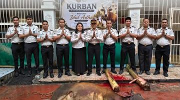 Rutan Kelas I Labuhan Deli memperingati Hari Raya Idul adha 1447 Hijriah 