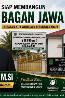 Maju Sebagai Calon Penghulu Bagan Jawa 2026.Zulpakar, SE,. M.Si Siap Tidak Menerima Gaji dan Tunjangan Selama Menjabat 
