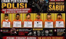 Enam Penyerang Polisi Saat Penggerebekan Narkoba di Multatuli Diamankan, Urine Positif Sabu