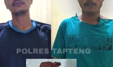 Polres Tapanuli Tengah Ringkus Dua Pelaku Jambret di Desa Aek Horsik