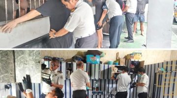 Perketat Pengawasan, Lapas Narkotika Rumbai Gelar Razia Blok Hunian dan Tes Urine