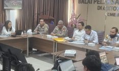 Rapat Pembahasan Permohonan Izin Pembongkaran Median dan PJU, Ditlantas Polda Riau Bahas Rekayasa Akses U-Turn di Rimbo Panjang