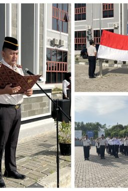 Imigrasi Belawan Gelar Upacara Peringatan Hari Lahir Pancasila, Kakanim Bacakan Amanat Kepala BPIP