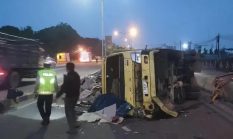 Kasat Lantas Polrestabes Medan, AKBP S.L. Widodo Himbau Para Pengemudi, Khususnya Kendaraan Angkutan Barang, agar Pastikan Kondisi Fisik Tetap Prima