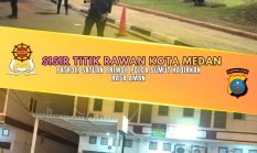 Sisir Titik Rawan Kota Medan, Patroli Satuan Brimob Polda Sumut Hadirkan Rasa Aman