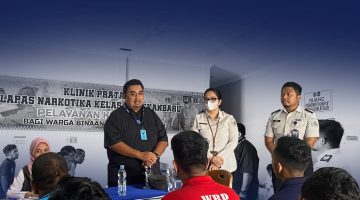Lapas Narkotika Rumbai Gelar Assessment ODHA dan NAPZA bagi Warga Binaan