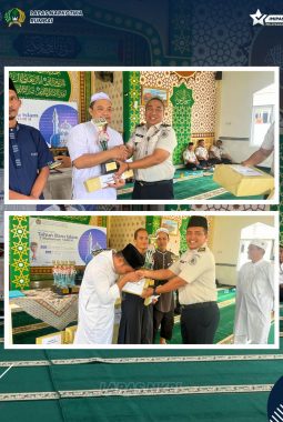 Penyerahan Hadiah Lomba Semarak Tahun Baru Islam, Wujud Keberhasilan Pembinaan Kepribadian di Lapas Narkotika Rumbai 