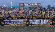 Semangat Bhayangkara Presisi Menggema di Final POR Polda Sumut, Polres Toba Sabet Gelar Juara