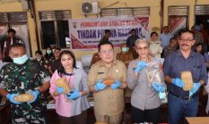 Polres Pematangsiantar Gelar Pemusnahan Barang Bukti Narkotika