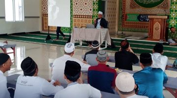 Meningkatkan Kualitas Spiritual, Santri WBP Lapas Narkotika Rumbai Ikuti Program Pembinaan Keagamaan Dengan Antusias