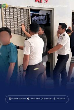 Komitmen Tanpa Toleransi, Seksi Kamtib Kembali Gelar Razia Rutin Blok Hunian