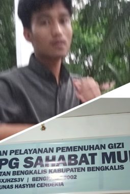 Pemuda Muda Memiliki Bakat M.Alif Kepala SPPG Sahabat Mulia Yang Membawa Nama Baik Bagi SPPG Kab Bengkalis”, Meraih Sertifikat Pengelolaan Limbah Dari BGN Pusat.