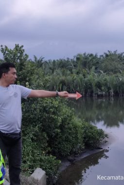 Kapolsek Secanggang Salurkan Bantuan untuk Keluarga Korban Anak Tenggelam