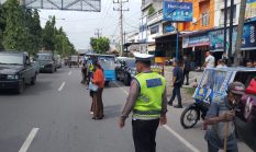 Sat Lantas Polres Langkat Patroli Gereja, Pastikan Ibadah Minggu berlangsung Aman Dan Lancar