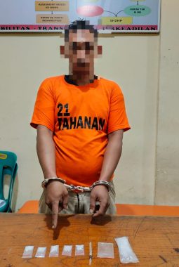SATRESNARKOBA POLRES BINJAI GAGALKAN PEREDARAN SABU, SEORANG PENGEDAR DIAMANKAN